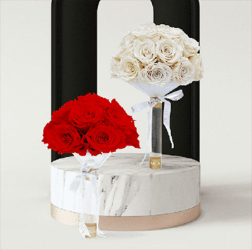 Mila Roses - Roses Eternelles - Bridal Bouquet